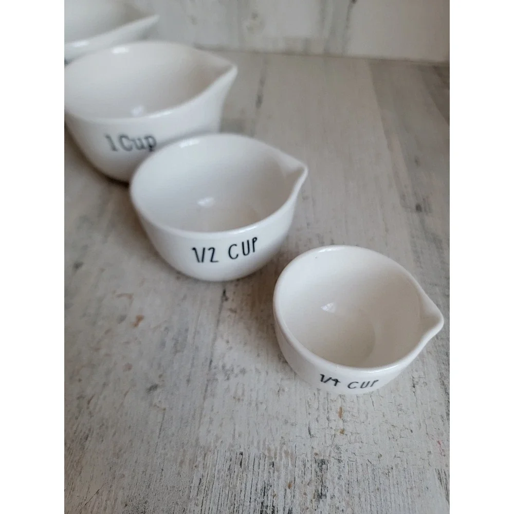 Prep‎ collection cup white measurement set kitchen utensil